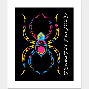 Asabikeshiinh (spider) Pansexual Pride Posters and Art